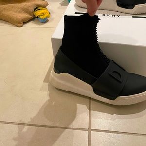 SUPER RARE DKNY SLIP OK SNEAKS.  Have only seen them on the hadid sisters.